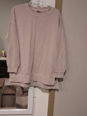 Old Navy Oversized Pullover Sweater - Blush Pink